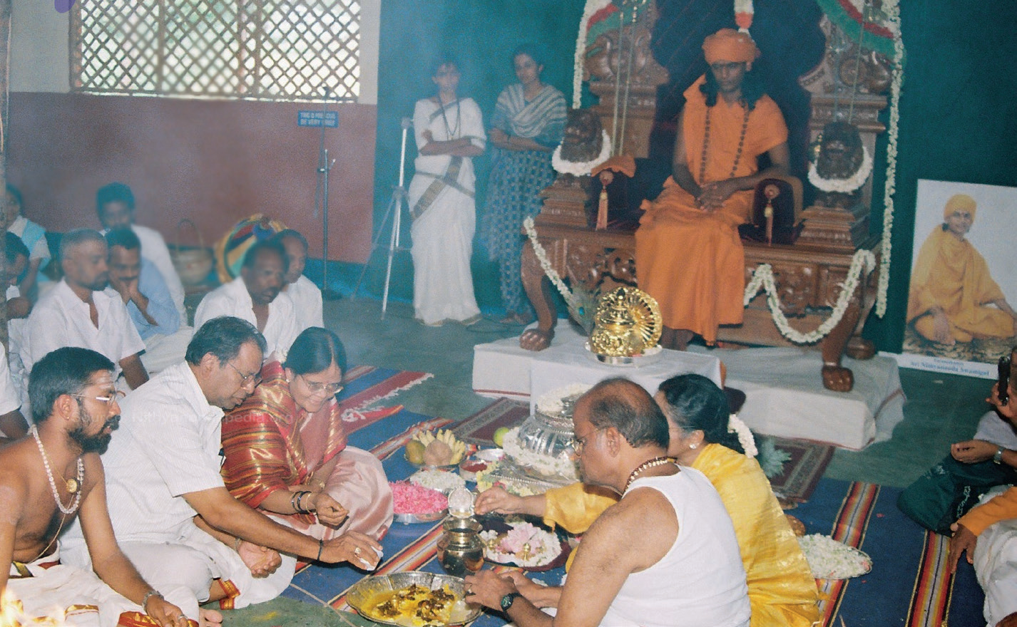 elaborate prepatory rituals for the coronation of THE SPH